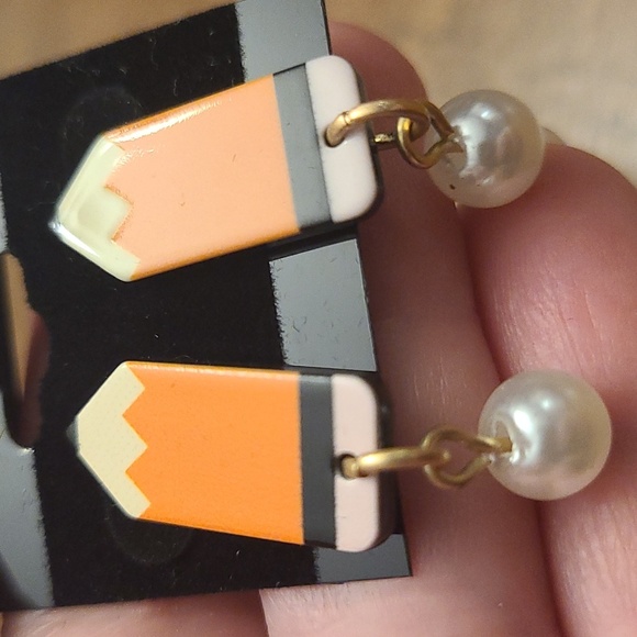 Cute Pencil Earrings - Picture 6 of 6